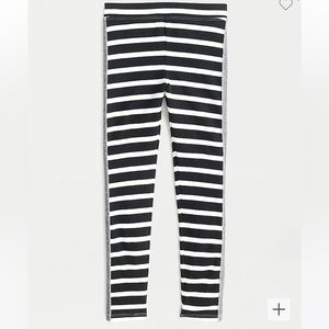 CREWCUTS Girls' everyday leggings with glitter tuxedo stripe